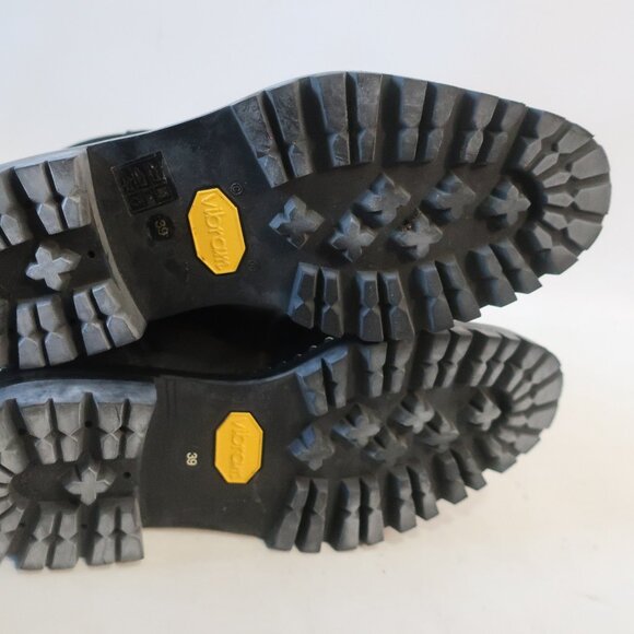 Womens Alexander Wang Cooper Black Orange Quilted Beaded Trim Bootie 39 US/8.5 - Picture 10 of 16